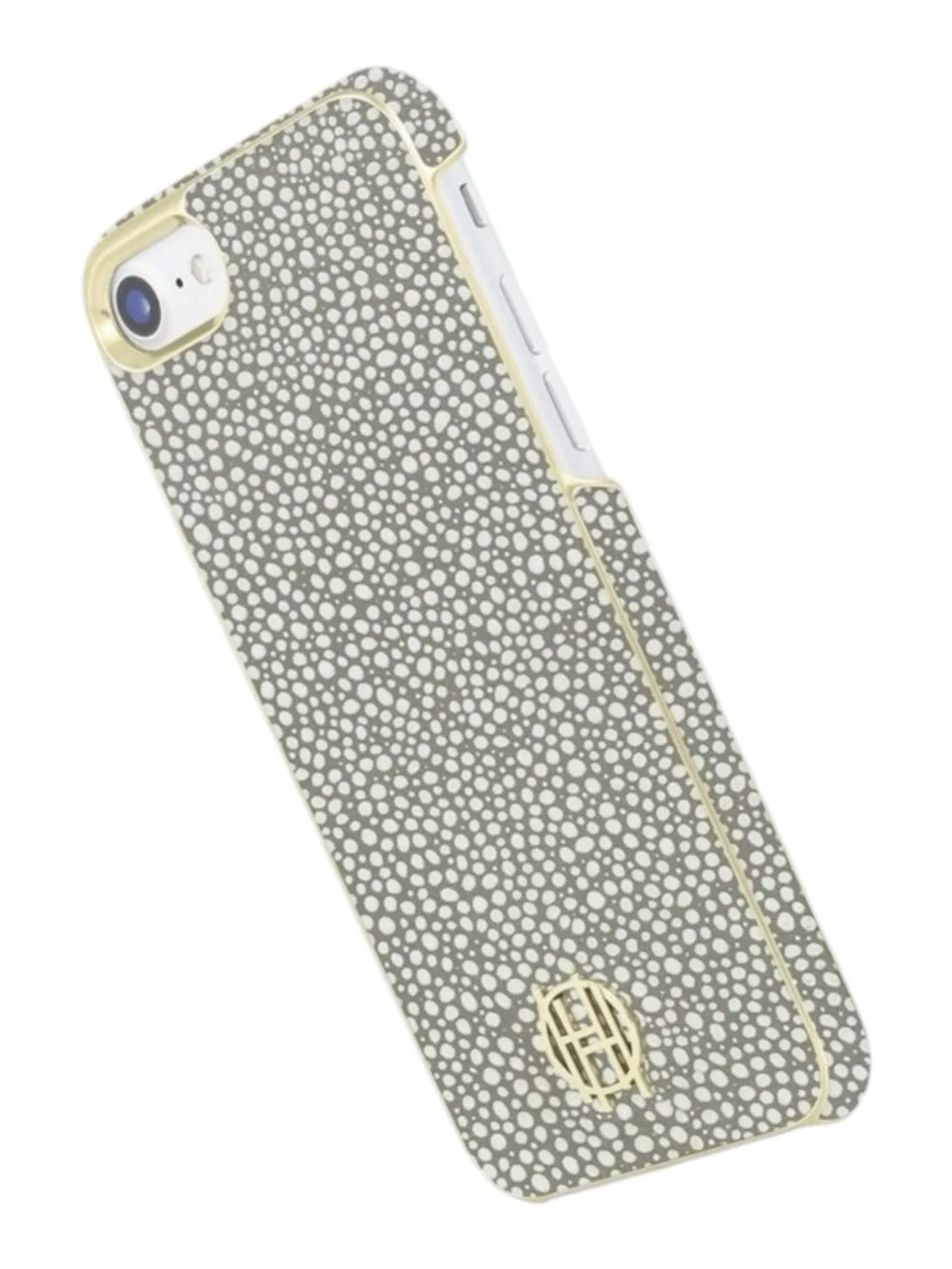 new House of Harlow 1960 ☏ Snap iPhone 6 / 7 Case ☏ Gold Printed Polka Dots ☏